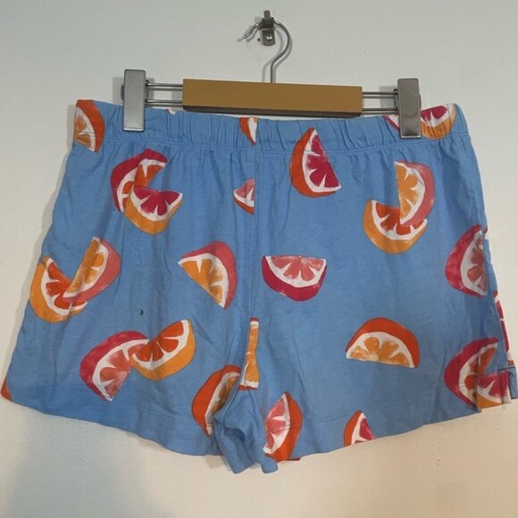Joe Fresh Citrus Print Pajama Shorts – Size M - Picture 7 of 9